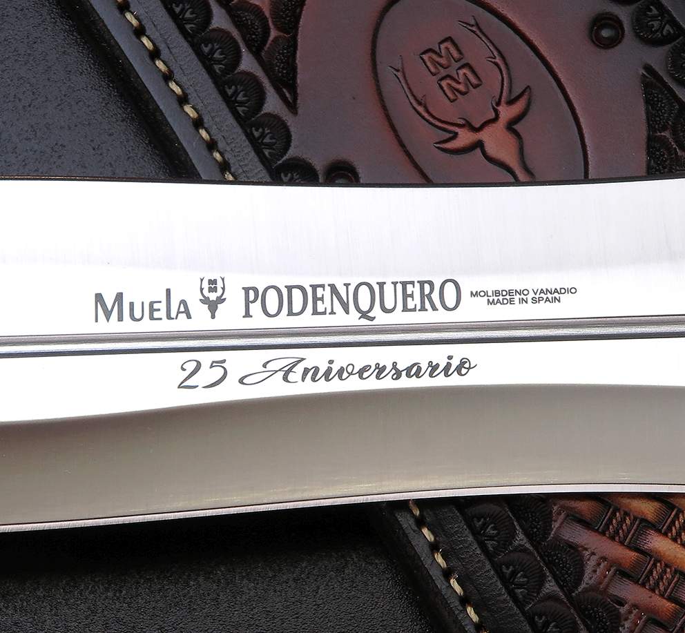 Nuevos cuchillos de remate Muela PODENQUERO-TH, edición limitada, 25 aniversario